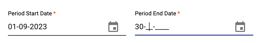 A calendar and a blue and red line
Description automatically generated with medium confidence